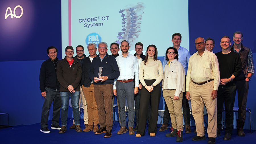 AO Technical Commission Approval for CMORE® Cervicothoracic System 