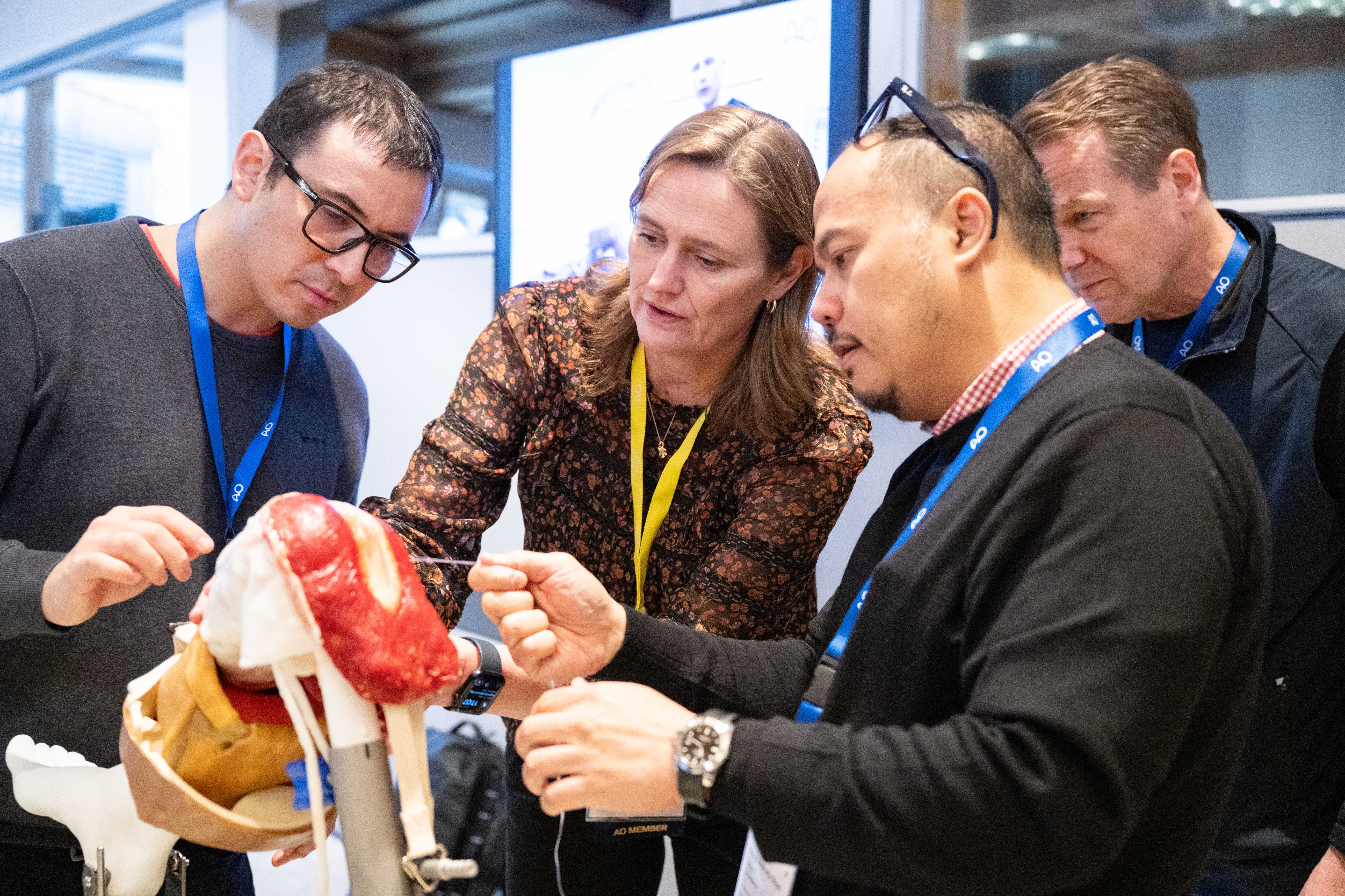 AO Sports Knee course during AO Davos Courses 2024 AO Sports Knee course during AO Davos Courses 2024